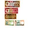 Image 1 : 5 World Bills - Afghanistan and Bangladesh