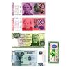 Image 1 : 5 World Bills - Argentina, Albania and Congo