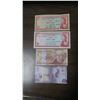 Image 1 : 4 World Bills - East Caribbean and Mexico