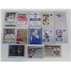Image 2 : 13 assorted Donruss hockey cards - in plastic holders - includes "Justin Bieber 'fans of the game" c