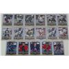 Image 1 : 17 assorted "Rookie Gems" series UpperDeck hockey cards - in plastic holders