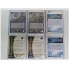 Image 2 : 6 assorted "All World Team" series UpperDeck hockey cards - in plastic holders