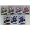 Image 1 : 7 assorted "MVP" series - UpperDeck hockey cards - in plastic holders