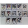 Image 1 : 12 assorted "MVP Rookies" series & 1 "MVP Gold" series UpperDeck hockey cards - in plastic holders