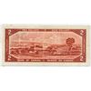 Image 2 : 1954 Canada $2.00 Two Dollar Bill 'Devil's Face' Beattie Coyne signatures