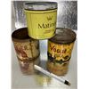 Image 2 : Lot of 3 Tobacco Tins