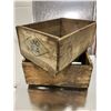 Image 2 : Set of 2 Japanese Oranges Wooden Crates