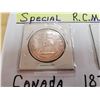 Image 2 : 1973 CANADA SILVER DOLLAR + RCMP 25 CENTS