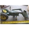 Image 2 : Vintage Metal John Deere Tractor and Trailer Model - Some Damage