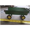 Image 6 : Vintage Metal John Deere Tractor and Trailer Model - Some Damage