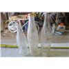 Image 4 : 3 Vintage Coca-Cola Bottles - 1 with cap