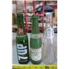 Image 1 : 3 Collectible Bottles - America Dry, Canada Dry and 7-Up