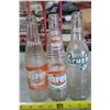 Image 1 : 3 Collectible Bottles - Hires Root Beer and Crush