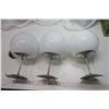 Image 1 : set of 3 round light fixtures