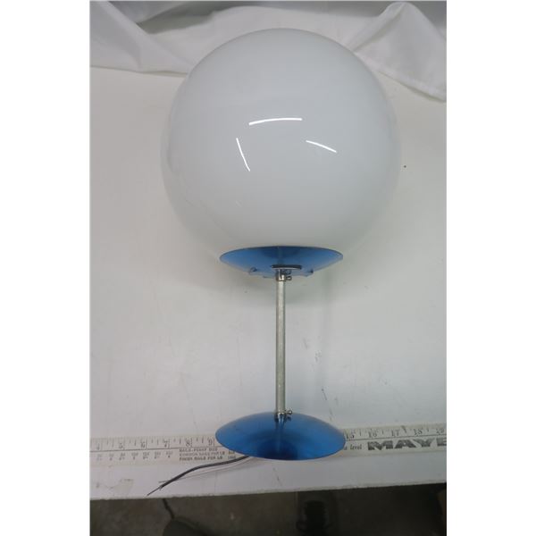 large round light fixture