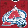Image 2 : 1995-96 COLORADO AVALANCHE STARTER JERSEY SIGNED BY 15 (BECKETT COA)