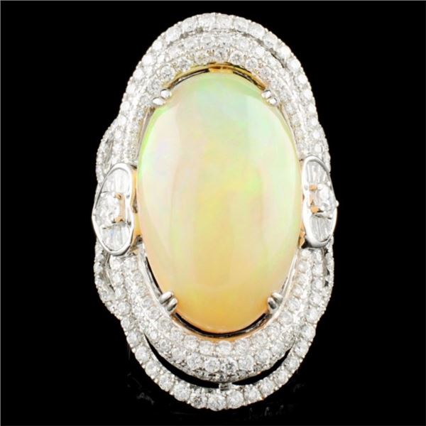 14K Gold 2.73ctw Diamond Ring