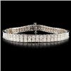 Image 1 : 14K Gold 4.61ctw Diamond Bracelet