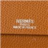 Image 6 : Hermes Camel Leather Flip Wallet
