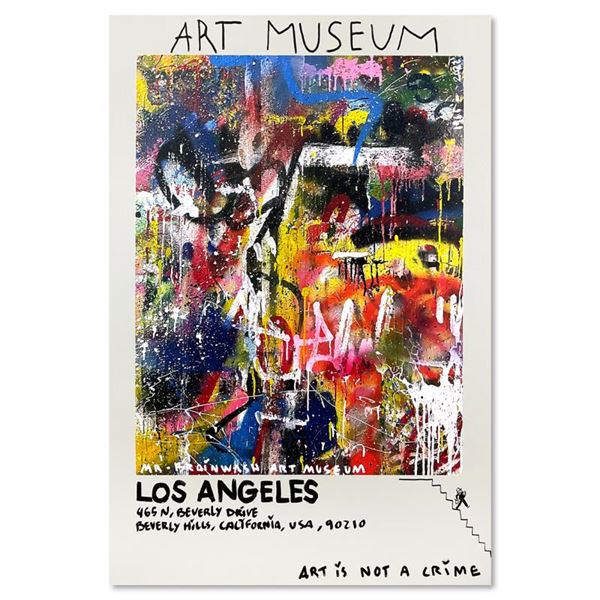 Brainwash Poster by Mr Brainwash