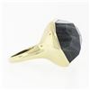 Image 5 : 18k Gold IPPOLITA Rock Candy Unique Faceted Blue Gray Stone Solitaire Ring