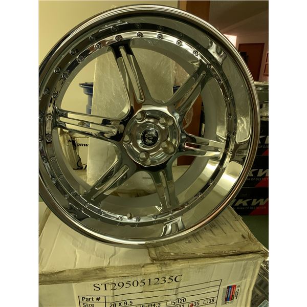 (4)NEW 20 Inch STERN BEAST(Retail $1900)