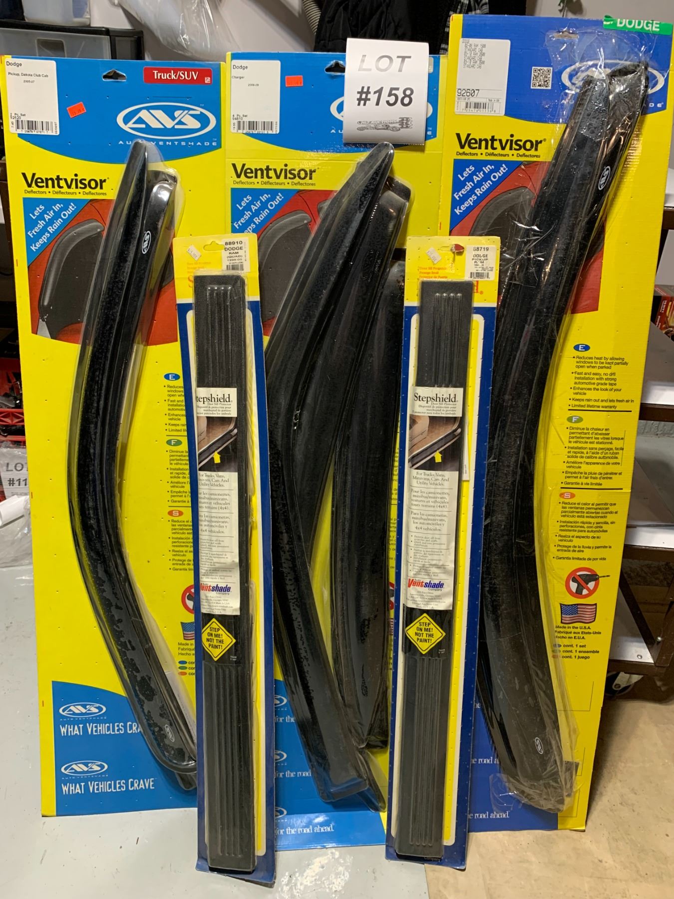 NEW AUTOVENT SHADE VENT VISORS DODGE(Retail 400)