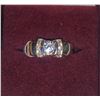 Image 2 : $4,500 Lady's stamped 14KS, cast (hand set), yellow gold, diamond engagement ring With Appraisal (ES