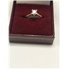 Image 1 : $300 Lady's 14KT Rose Gold 50PT Diamond ring, Suggested retail $300-500 - ring box not included