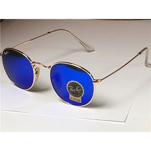 Classic Ray - Ban Sunglasses (Gold frame, G-15 LENS, RB3447 51021-135)