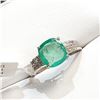 Image 2 : $3615 14K Natural Emerald(1.82ct) Diamonds(0.18ct) Ring