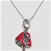 Image 1 : $60 Silver Gemstone Necklace