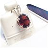 Image 2 : $60 Silver Garnet(2.8ct) Pendant