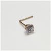 Image 2 : $60 14K CZ Nose Pin