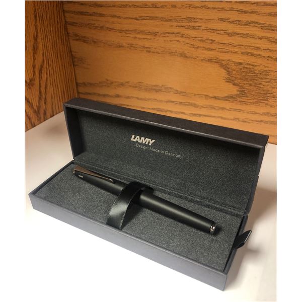 New Lamy Stainless Steel Fountain Pen Black