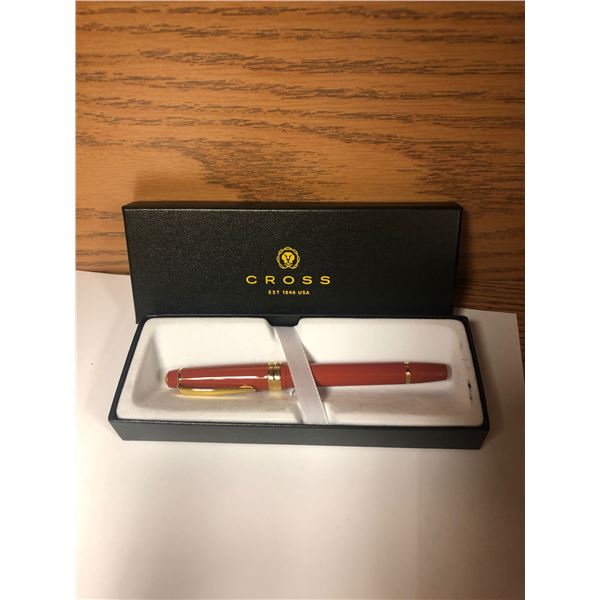 New Cross Pen Bailey Light Amber resin