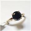 Image 2 : $2565 10K Black Diamond(2.4ct) Ring