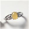 Image 2 : $1305 10K Opal(0.8ct) Diamond(0.02ct) Ring