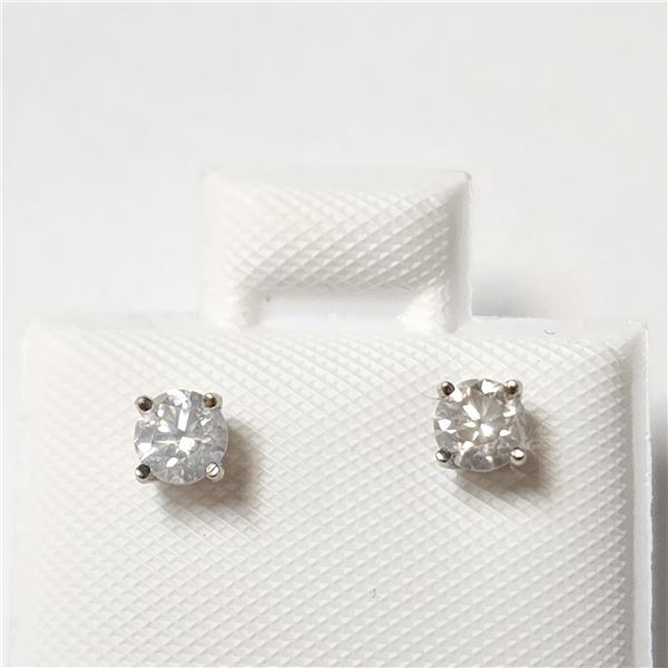 $1395 14K Diamond (0.35Ct,I1-3,F-G) Earrings