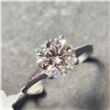 Image 2 : $9650 14K Lab Grown Diamond (1.55Ct,Vs1,F) Ring