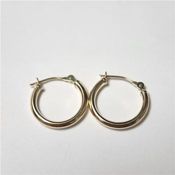 $250 14K 0.87G Hoop 0.5" Earrings