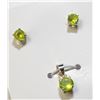 Image 2 : $50 Silver Crystal Pendant And Earring Set