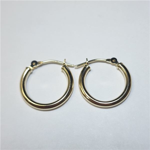 $250 14K  Hoop 0.5" 0.67G Earrings