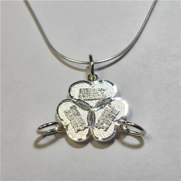 $60 Silver 3 Separeble "Best Friend" 16" Necklace