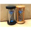 Image 1 : Two boxes full of new antique reproduction sand timers (approx. 35 Pieces)