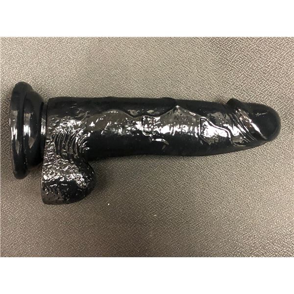 Group of 5 new silicone black dildos