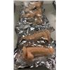 Image 2 : Group of 5 new silicone dildos
