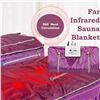 Image 2 : Infrared Personal Sauna Blanket, 2 Zone Digital Infrared Blanket Body Shaper, Professional Infrared 