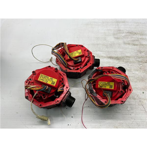 (3) Fanuc #A860-0360-V501 Pulsecoders