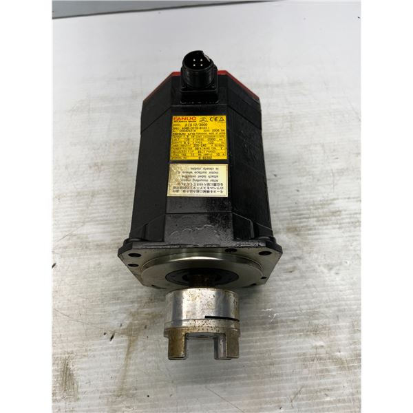 Fanuc #A06B-0078-B103 AC Servo Motor with Encoder : #A860-2020-T301 (DAMAGED PLUG)
